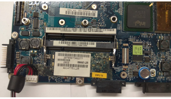 Материнська плата для ноутбука Toshiba Satellite A200, A205, A215, LA-3661P. - 307242