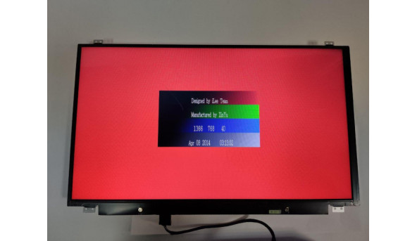 Матриця Samsung, LTN156AT39-H01, 15.6", 30 Pin, LCD, HD 1366x768, Slim, б/в. Є подряпини, на роботу  впливають, та маленький засвіт