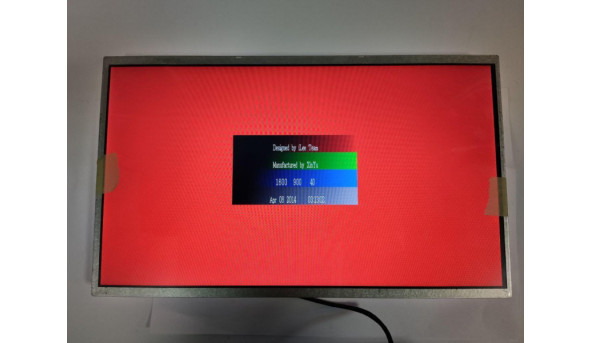 Матриця AU Optronics, B140RW01.V2, 14.0", 30-pin, LCD, HD+ 1600x900, б/в. Є засвіти (фото)