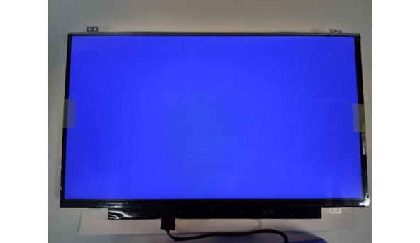 Матриця AU Optronics, B140HAN01.2, 14.0'', LED, Full HD 1920x1080, IPS, 30-pin, Slim, б/в, Має засвіти, при роботі мало помітні, та є чорна цятка - 307287