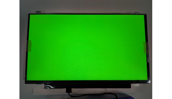 Матриця AU Optronics, B140HAN01.2, 14.0'', LED, Full HD 1920x1080, IPS, 30-pin, Slim, б/в, Має засвіти, при роботі мало помітні, та є чорна цятка - 307287
