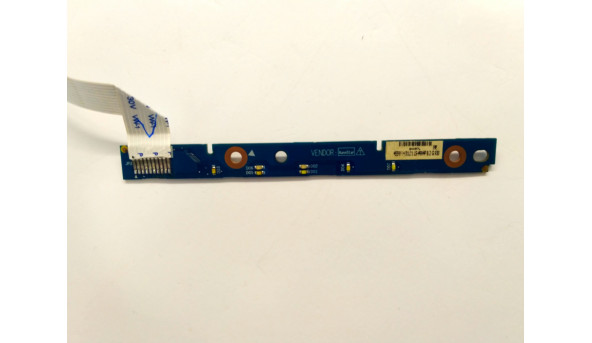 Плата с LED индикаторами, для ноутбука Toshiba Satellite A500, LS-4994P, Б / У, в хорошем состоянии, без повреждений