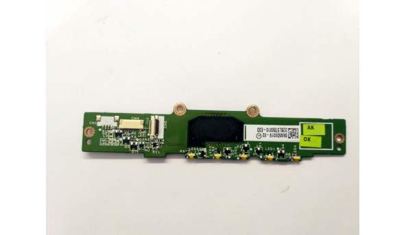Плата з кнопками тачпаду + Led індикатори для ноутбука Toshiba Satallite P300, DABL5STR6E0 , в хорошому стані, без пошкоджень - 307294