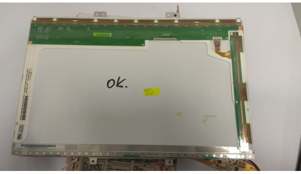 Матрица QUANTA DISPLAY INC, QD15TL02, 15 4 ", 30 Pin, CCFL 1-Bulb, WXGA 1280x800, Б / У - 307302