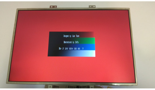 Матрица QUANTA DISPLAY INC, QD15TL02, 15 4 ", 30 Pin, CCFL 1-Bulb, WXGA 1280x800, Б / У - 307302