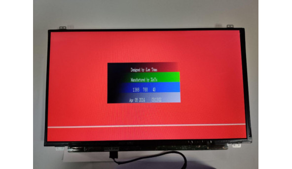 Матриця LG Display, LP156WHB (TL)(C1), 15.6", HD 1366x768, 40 pin, Slim, б/в, Все на фото