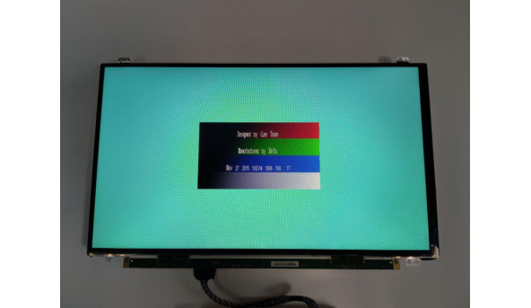 Матриця AU Optronics, B156XTN04.2, 15.6'', LCD, HD 1366x768, 40-pin, Slim, б/в. Спочатку при тесті мигало зображення, але потім все стало на свої місця, є декілька подряпин які помітні при роботі, відсутня захисна плівка знизу, та є засвіти - 307312
