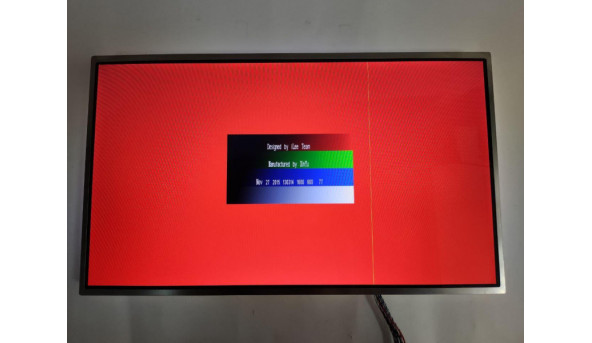Матриця LG Display, LP173WD1 (TL)(A4), 17.3", 40-pin, LCD, HD+ 1600x900, б/в, є вертикальна полоса