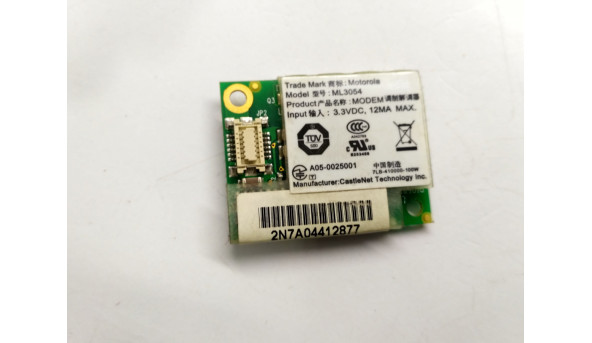 Modem board, знятий з ноутбука Fujitsu Amilo Pi2550, ML3054, Б/В, в хорошому стані, без пошкоджень