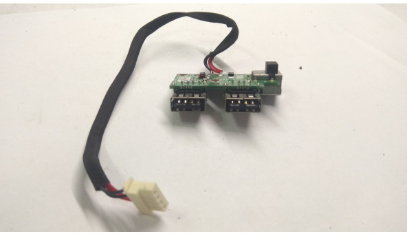Плата з роз'ємами USB роз'єм та роз'ємом живлення для ноутбука Fujitsu Amilo Pi 1536, Pi 1556, Pi 2550, 32ZL7TB0004, Б/В. В хорошому стані, без пошкоджень.