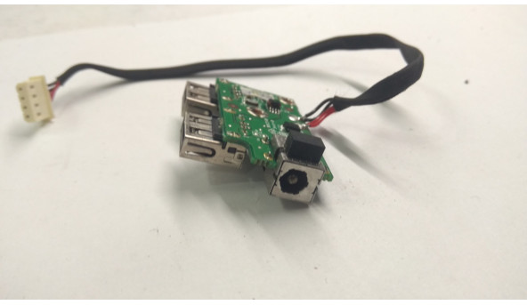 Плата с разъемами USB разъем и разъем питания для ноутбука Fujitsu Amilo Pi 1536, Pi 1556, Pi 2550, 32ZL7TB0004, Б / У. В хорошем состоянии, без повреждений. - 307368