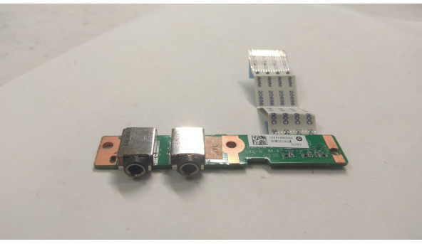 Плата з роз'ємами Audio та LED індикаторами  для ноутбука  HP Presario CQ71, G71, CQ61, G61-415sa, DA00P6AB6D0, Б/В. В хорошому стані, без пошкоджень.