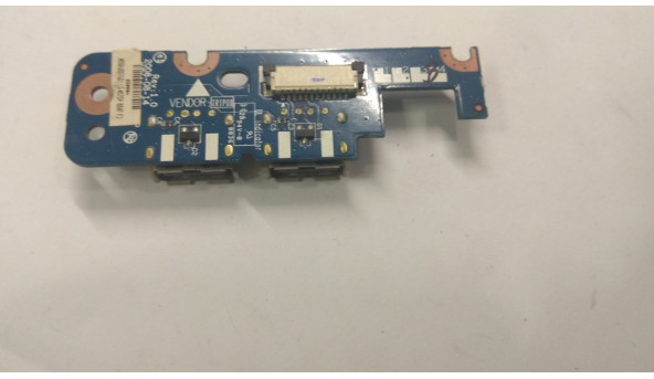 Плата з USB роз'єми для ноутбука Toshiba Satellite A355D, ls-4575p, Б/В. В хорошому стані, без пошкоджень. - 307388