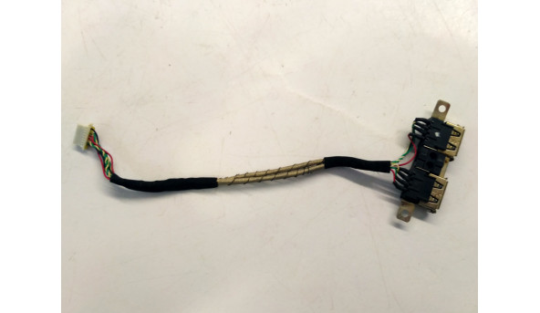 Плата с разъемами USB для ноутбука Toshiba A300D, Б / У. В хорошем состоянии, без повреждений - 307397