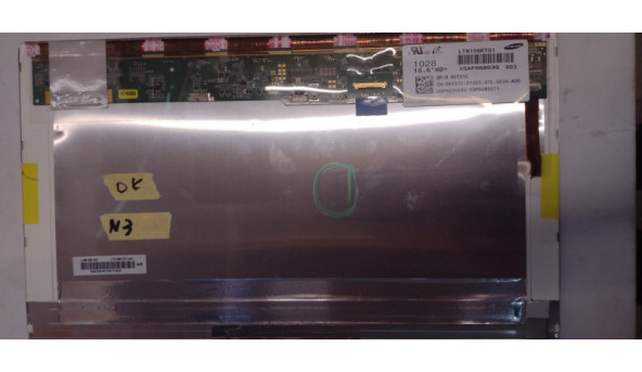 Матриця SAMSUNG LP156KT01, 15.6'', LED, HD 1600x900, 30 pin, б/в, має незначні потертості. - 307408