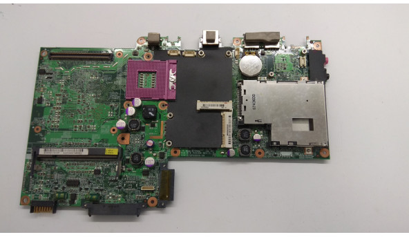 Материнская плата для ноутбука Fujitsu Amilo Pi 2540, 37GP55000-C0, Rev: C, Б / У. Не начинается, следы ремонта на питании (фото).