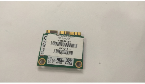 Адаптер wi-fi,знятий з ноутбука HP Pavilion dm4-3000, 631956-001, Б/В. В хорошому стані, без пошкоджень. - 307433