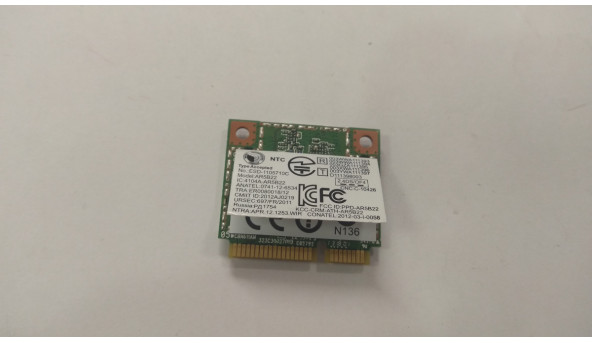 Адаптер wi-fi, снят с ноутбука Lenovo ThinkPad X230, X131E, T520, T430, WCBN611AH-L6 Б / У. В хорошем состоянии, без повреждений. - 307434