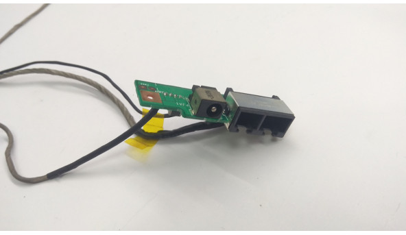 Плата с разъемами USB и WLAN и разъем питания для ноутбука MSI L710, MS-1049B, MS-1049A, Б / У. В хорошем состоянии, без повреждений. - 307450
