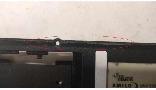 Нижня частина корпуса для ноутбука Fujitsu SIEMENS Amilo Pi 2530, 15.4", P55IM5, 83GP55022-00, Б/В. Всі кріплення цілі, без пошкоджень. - 307455