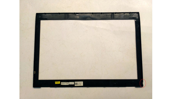 Рамка матрицы корпуса для ноутбука Dell Latitude E6400, 14 1 ", CN-0RK149, Б / У. Все крепления целые. Есть трещина (фото). - 307471