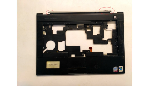 Середня частина, корпуса для ноутбука Dell Latitude E6400, 14.1", Б/В. Всі кріплення цілі, є тріщини(фото) - 307477