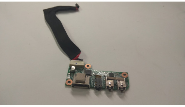 Плата с разъемами Audio и USB для ноутбука Medion Akoya S5610, 41181931000, Б / У. В хорошем состоянии. без повреждений. - 307552