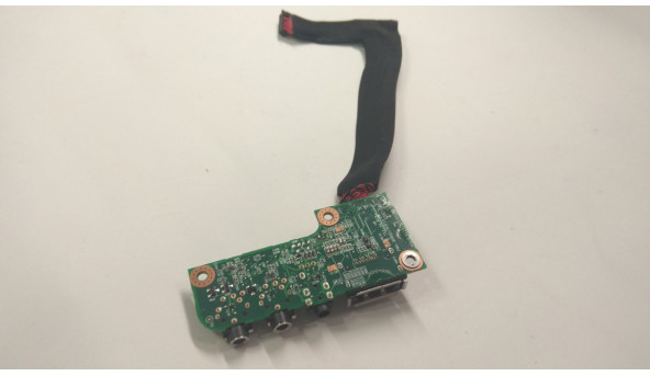 Плата с разъемами Audio и USB для ноутбука Medion Akoya S5610, 41181931000, Б / У. В хорошем состоянии. без повреждений. - 307552