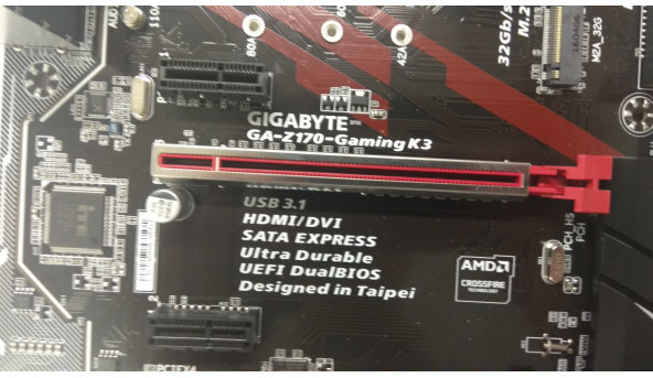 Нова Материнська плата для ПК GIGABYTE GA-Z170-Gaming K3. Socket 1151, Стартує тільки при перезагрузці CMOS Зависає при установці і загрузці операційної системи.