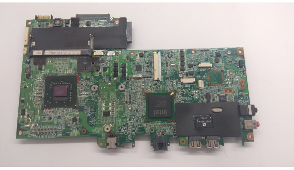 Материнська плата для ноутбука Fujitsu Amilo Pi 2550, 37GP55000-C0, Rev:C, Б/В.  Не стартує.Був замінений роз'єм живлення (фото).