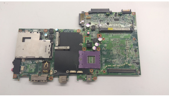 Материнська плата для ноутбука Fujitsu Amilo Pi 2550, 37GP55000-C0, Rev:C, Б/В.  Не стартує.Був замінений роз'єм живлення (фото).