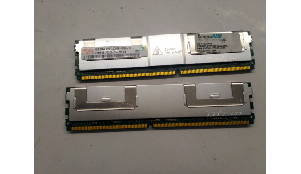 Серверна пам'ять Hynix, FB-DIMM DDR2-667, 4096MB, PC2-5300,(HYMP151F72CP4D3-Y5-C),  Б/В, протестована, робоча пам'ять