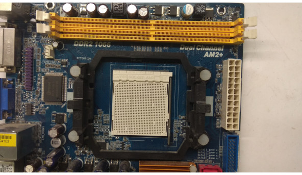 Материнська плата для ПК ASRock N68PV-GS , REV 1.0, Socket AM2 + / AM2, протестована, робоча. Гарантія 3 місяці. - 307694