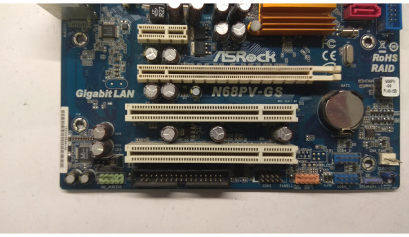 Материнська плата для ПК ASRock N68PV-GS , REV 1.0, Socket AM2 + / AM2, протестована, робоча. Гарантія 3 місяці. - 307694