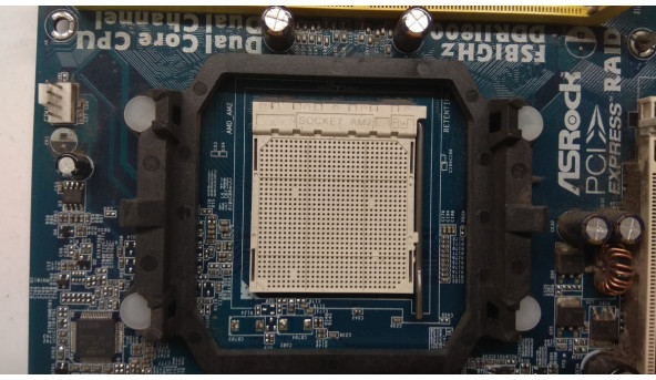 Материнська плата для ПК GASRock ALiveNF6G-DVI, Socket AM2, REV 1.0, Б/В + Гарантія 3 місяці. Протестована, робоча. - 307697