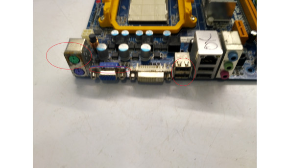Материнская плата для персонального компьютера BIOSTAR TA760G M2 +, Socket AM2 + / AM2, Б / У, следы коррозии у портов (фото). Материнская плата протестирована, относился Windows и все драйвера, также тестировали все порты и перепрошивалы биос - 307700