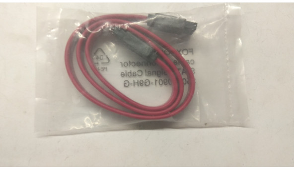 Шлейф FoxConn Cable & Connector, 350900901-G9H-G, Signal Cable, червоний, 0,5м, новий. - 307754