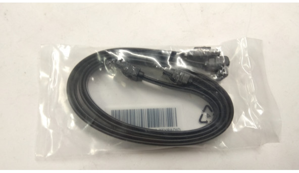 Шлейф Gigabyte, 12CF1-2SATA1-02R, SATA3 6Gb/s, 2 шлейфа прямий+кутовий, чорний, 0,5м, новий. - 307766