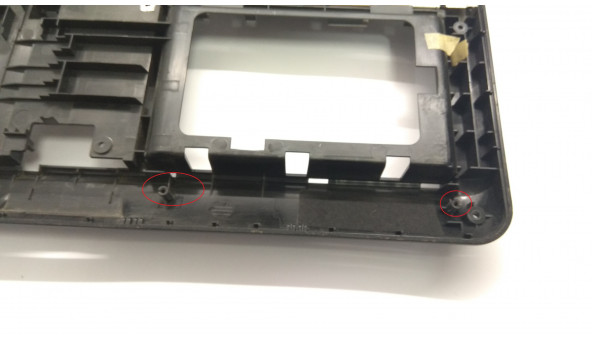 Нижня частина корпуса для ноутбука Asus K50AB, 15.6", 13N0-EJA0A01, Б/В. Кріплення динаміків мають тріщини (фото). - 307768