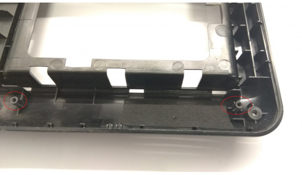 Нижня частина корпуса для ноутбука Asus K50AB, 15.0", 13N0-EJA0A111, Б/В. На кріпленнях динаміка є тріщини (фото). - 307770