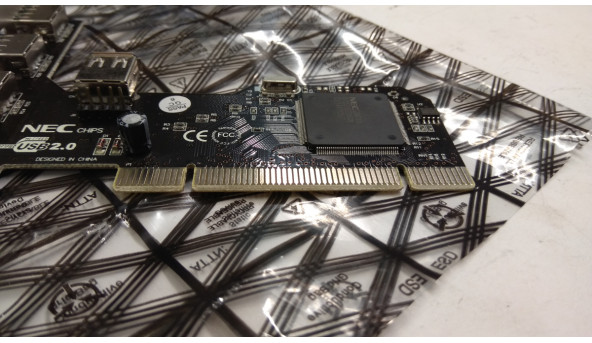 Контроллер PCI для ПК на USB 2.0 4+1 NEC, LogiLink, D720100AGM, нова.