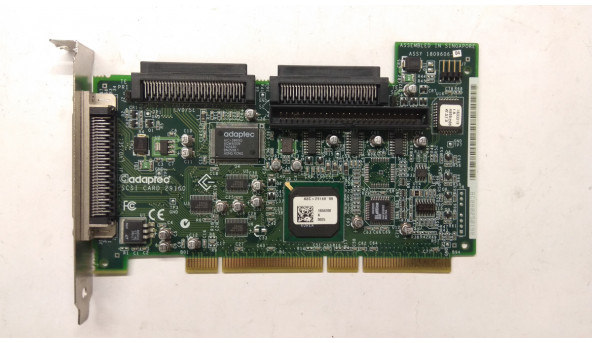 Контроллер PCI, Adaptec SCSI Card 29160, ASSY 1809606-04, Ultra160 SCSI LVD / SE, новая.