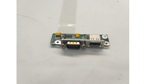 Плата з роз'ємами USB, VGA, для ноутбука  Clevo M3EW, Б/В.В хорошому стані. без пошкоджень