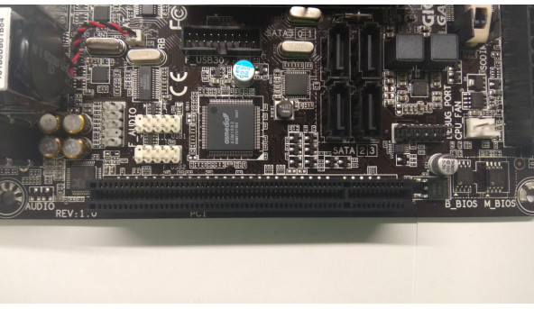 Материнська плата для персонального комп'ютера Gigabyte GA-N3150N-D3V, rev.1.0, Інтегрований Intel Celeron N3150, нова. Не робоча , не відповідає на кнопку включення. - 307969
