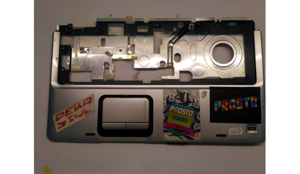 Середня частина корпуса для ноутбука HP Pavilion dv9700, dv9812eo, 17.0", 448011-001, Б/В. Кріплення всі цілі.Відсутня верхня панель