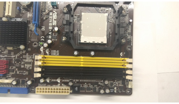 Нова Материнська плата для ПК Asus M2N68-VM. Socket AM2 + / AM2, + Гарантія 3 місяці - 308113