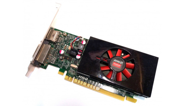 Видеокарта Radeon X300SE, 128MB, 64-bit, DDR SDRAM, PCI Express x16, Б / У, протестирована, полностью рабочая