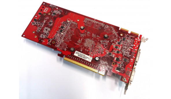 Відеокарта ASUS RADEON HD 4850, 512 MB, GDDR3, PCI Express 2.0 16x, 258 Bit, 2 x DVI-I, EAH4850 / HTDI / 512M / A, Б/В, Протестована, виводить зображення з артефактами.