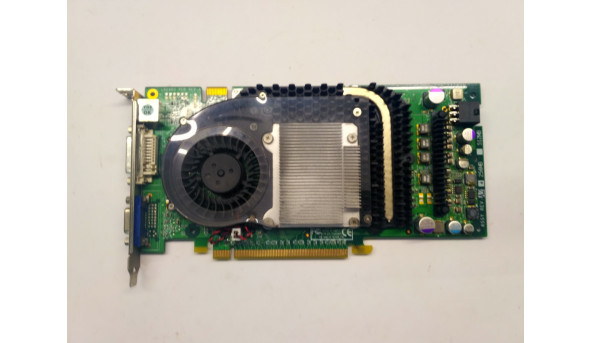 Видеокарта Nvdia GeForce 6800 GT, 256 Мб, 256-bit, DDR3, LR2A02, б / у, протестирована, рабочая видеокарта