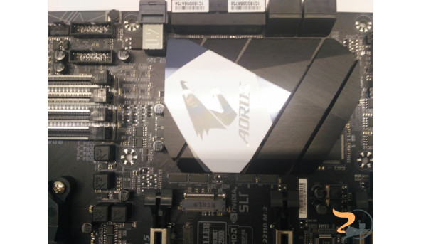 Нова Материнська плата для ПК GIGABYTE AORUS GA-AX370-Gaming 5. Socket AM4. НЕ РЕАГУЄ НА КНОПКУ ВКЛЮЧЕННЯ - 308134